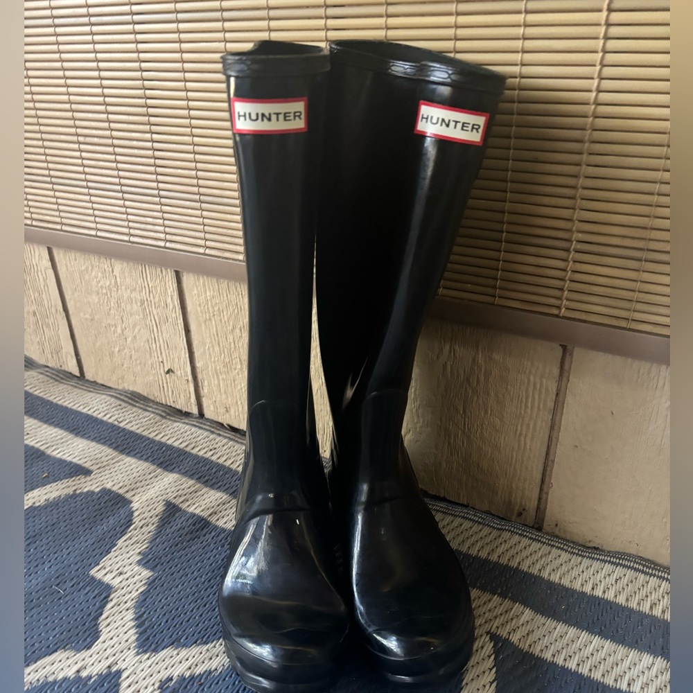 Hunter Classic Black Waterproof Boots